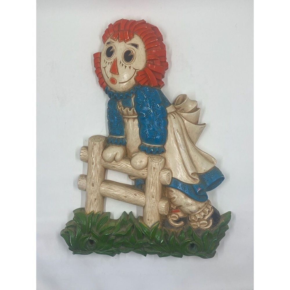 Bobbs Merrill Company 1977 Raggedy Ann Hanging Decor